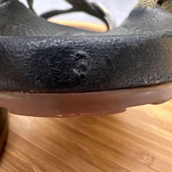 Chaco Kids Z/1 Ecotread Sport Sandals Boys Size 3 Drift Hunter Green Hiking Camp - Picture 3 of 7